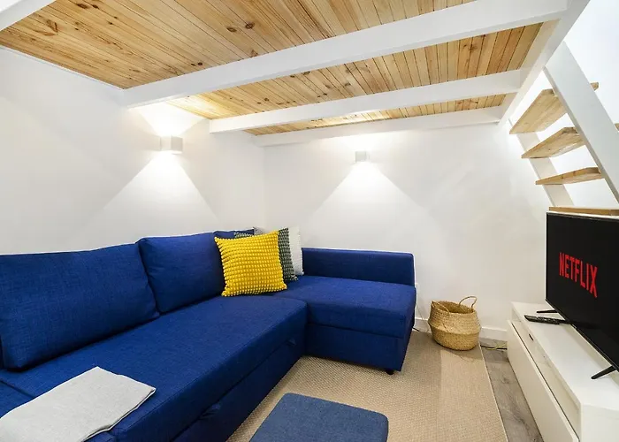 Διαμέρισμα Whome Urban Escape: 1-br W/mezzanine Near Campo Ourique *